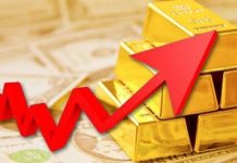 Giá vàng bật tăng sau 2 phiên lao dốc